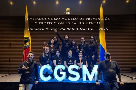 Equipo de la Fundación en la Cumbre Global de Salud Mental 2025